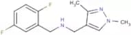 1-(2,5-Difluorophenyl)-N-[(1,3-dimethyl-1H-pyrazol-4-yl)methyl]methanamine