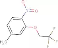4-Methyl-1-nitro-2-(2,2,2-trifluoroethoxy)benzene