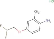 4-(2,2-Difluoroethoxy)-2-methylaniline hydrochloride