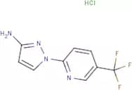1-[5-(Trifluoromethyl)pyridin-2-yl]-1H-pyrazol-3-amine hydrochloride