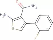 2-Amino-4-(2-fluorophenyl)thiophene-3-carboxamide