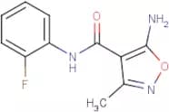 5-Amino-N-(2-fluorophenyl)-3-methyl-1,2-oxazole-4-carboxamide