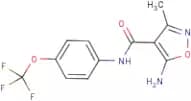 5-Amino-3-methyl-N-[4-(trifluoromethoxy)phenyl]-1,2-oxazole-4-carboxamide
