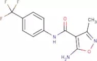 5-Amino-3-methyl-N-[4-(trifluoromethyl)phenyl]-1,2-oxazole-4-carboxamide