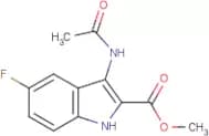 Methyl 3-(acetylamino)-5-fluoro-1H-indole-2-carboxylate