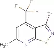 3-Bromo-6-methyl-4-(trifluoromethyl)[1,2]thiazolo[5,4-b]pyridine