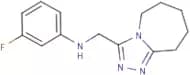 3-Fluoro-N-(6,7,8,9-tetrahydro-5H-[1,2,4]triazolo[4,3-a]azepin-3-ylmethyl)aniline