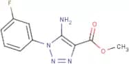 Methyl 5-amino-1-(3-fluorophenyl)-1H-1,2,3-triazole-4-carboxylate