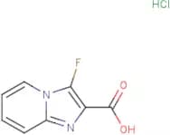 3-Fluoroimidazo[1,2-a]pyridine-2-carboxylic acid hydrochloride