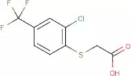 {[2-Chloro-4-(trifluoromethyl)phenyl]sulfanyl}acetic acid