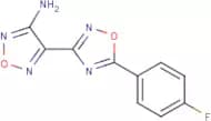 4-[5-(4-Fluorophenyl)-1,2,4-oxadiazol-3-yl]-1,2,5-oxadiazol-3-amine