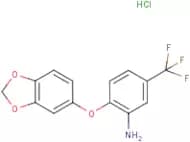 2-(1,3-Benzodioxol-5-yloxy)-5-(trifluoromethyl)aniline hydrochloride