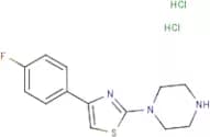 1-[4-(4-Fluorophenyl)-1,3-thiazol-2-yl]piperazine dihydrochloride