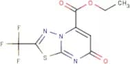 Ethyl 7-oxo-2-(trifluoromethyl)-7H-[1,3,4]thiadiazolo[3,2-a]pyrimidine-5-carboxylate