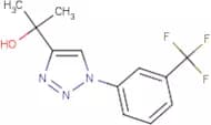 2-{1-[3-(Trifluoromethyl)phenyl]-1H-1,2,3-triazol-4-yl}propan-2-ol