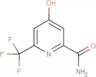 4-Hydroxy-6-(trifluoromethyl)pyridine-2-carboxamide