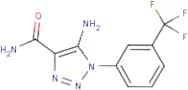 5-Amino-1-[3-(trifluoromethyl)phenyl]-1H-1,2,3-triazole-4-carboxamide
