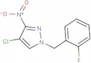 4-Chloro-1-(2-fluorobenzyl)-3-nitro-1H-pyrazole