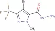 4-Bromo-1-methyl-3-(trifluoromethyl)-1H-pyrazole-5-carbohydrazide