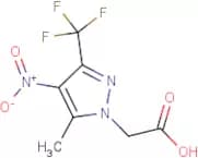 [5-Methyl-4-nitro-3-(trifluoromethyl)-1H-pyrazol-1-yl]acetic acid