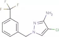 4-Chloro-1-[3-(trifluoromethyl)benzyl]-1H-pyrazol-3-amine