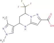 5-(1,3-Dimethyl-1H-pyrazol-4-yl)-7-(trifluoromethyl)-4,5,6,7-tetrahydropyrazolo[1,5-a]pyrimidine-2…
