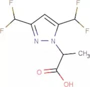 2-[3,5-Bis(difluoromethyl)-1H-pyrazol-1-yl]propanoic acid