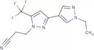 3-[1'-Ethyl-5-(trifluoromethyl)-1H,1'H-3,4'-bipyrazol-1-yl]propanenitrile