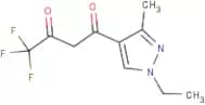 1-(1-Ethyl-3-methyl-1H-pyrazol-4-yl)-4,4,4-trifluorobutane-1,3-dione