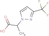 2-[3-(Trifluoromethyl)-1H-pyrazol-1-yl]propanoic acid
