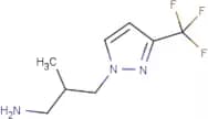 2-Methyl-3-[3-(trifluoromethyl)-1H-pyrazol-1-yl]propan-1-amine