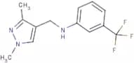 N-[(1,3-Dimethyl-1H-pyrazol-4-yl)methyl]-3-(trifluoromethyl)aniline