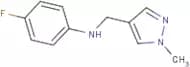 4-Fluoro-N-[(1-methyl-1H-pyrazol-4-yl)methyl]aniline