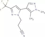3-[1',5'-Dimethyl-5-(trifluoromethyl)-1'H,2H-3,4'-bipyrazol-2-yl]propanenitrile