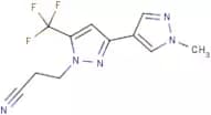 3-[1'-Methyl-5-(trifluoromethyl)-1H,1'H-3,4'-bipyrazol-1-yl]propanenitrile