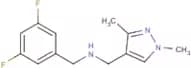 1-(3,5-Difluorophenyl)-N-[(1,3-dimethyl-1H-pyrazol-4-yl)methyl]methanamine