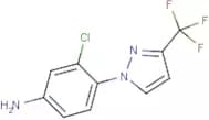 3-Chloro-4-[3-(trifluoromethyl)-1H-pyrazol-1-yl]aniline