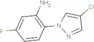 2-(4-Chloro-1H-pyrazol-1-yl)-5-fluoroaniline