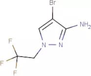 4-Bromo-1-(2,2,2-trifluoroethyl)-1H-pyrazol-3-amine