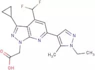 [3-Cyclopropyl-4-(difluoromethyl)-6-(1-ethyl-5-methyl-1H-pyrazol-4-yl)-1H-pyrazolo[3,4-b]pyridin-1…