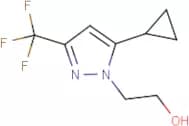 2-[5-Cyclopropyl-3-(trifluoromethyl)-1H-pyrazol-1-yl]ethanol