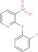 2-(2-Fluorophenoxy)-3-nitropyridine