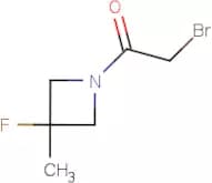 2-Bromo-1-(3-fluoro-3-methyl-azetidin-1-yl)ethanone
