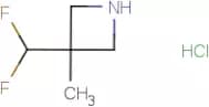 3-(Difluoromethyl)-3-methylazetidine hydrochloride