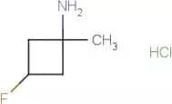 3-Fluoro-1-methylcyclobutan-1-amine hydrochloride