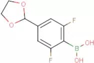 4-(1,3-Dioxolan-2-yl)-2,6-difluorophenylboronic acid