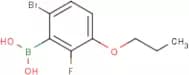 6-Bromo-2-fluoro-3-propoxyphenylboronic acid