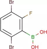 3,6-Dibromo-2-fluorophenylboronic acid