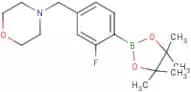 2-Fluoro-4-(morpholinomethyl)phenylboronic acid, pinacol ester
