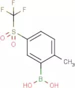 2-Methyl-5-(trifluoromethylsulfonyl)phenylboronic acid